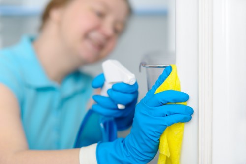 Commercial carpet cleaning in a Woodside office space