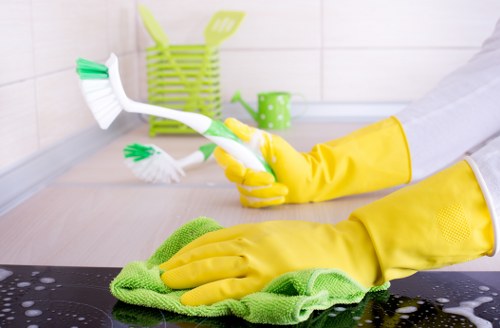 Workplace safety checklist during carpet cleaning